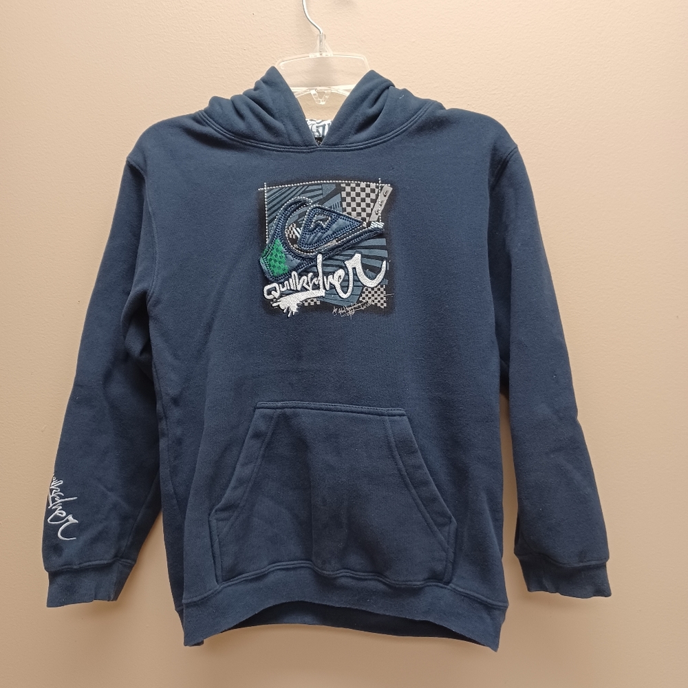 Quiksilver kids hoodie navy blue